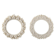 Load image into Gallery viewer, Round Makeup Mirror With Macrame - Decor Home