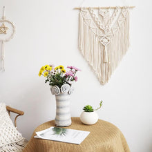 Load image into Gallery viewer, Handmade Macrame Boho Wall Hanging Art Decor with Tassel - Decor Home