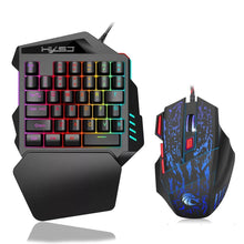 Load image into Gallery viewer, Ergonomic Keyboard And Mouse Gaming Combo - Decor Home