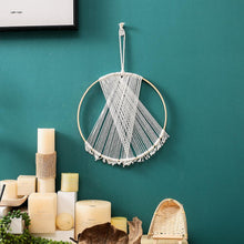 Load image into Gallery viewer, Round Cotton Yarn Wall Hanging Macrame - Decor Home