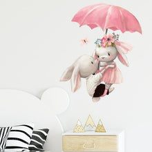 Load image into Gallery viewer, Cute Bunny Lovers Wall Decals - Decor Home