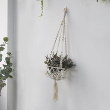 Load image into Gallery viewer, Handwoven Macrame Wall Hanging Planter - Decor Home
