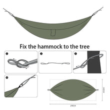 Load image into Gallery viewer, Ultralight Portable Camping Hammocks - Decor Home