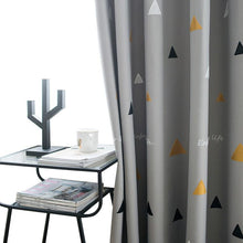 Load image into Gallery viewer, Geometric Blackout Curtains Ready Made Curtains - Decor Home