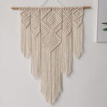 Load image into Gallery viewer, Large Handwoven Boho Macrame Wall Hanging Art Tapestry - Decor Home