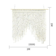 Load image into Gallery viewer, 100% Handwoven Macrame Leaf Curtain - Decor Home