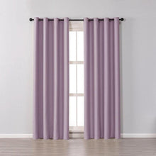 Load image into Gallery viewer, Modern Light Purple Blackout Curtains - Decor Home