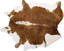 Load image into Gallery viewer, Extra Large Khaki Cowhide Rug - Decor Home