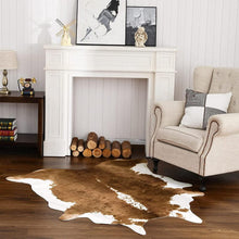 Load image into Gallery viewer, Extra Large Khaki Cowhide Rug - Decor Home