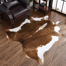 Load image into Gallery viewer, Extra Large Khaki Cowhide Rug - Decor Home