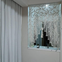 Load image into Gallery viewer, 100% Handwoven Macrame Leaf Curtain - Decor Home