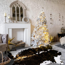 Load image into Gallery viewer, Extra Large Black Brown Cowhide Rug - Decor Home