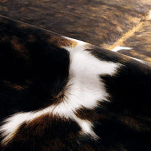 Load image into Gallery viewer, Extra Large Black Brown Cowhide Rug - Decor Home