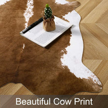 Load image into Gallery viewer, Extra Large Khaki Cowhide Rug - Decor Home