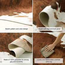 Load image into Gallery viewer, Extra Large Khaki Cowhide Rug - Decor Home