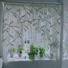 Load image into Gallery viewer, 100% Handwoven Macrame Leaf Curtain - Decor Home