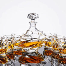 Load image into Gallery viewer, Whiskey Glasses Set (Decanter & 6- Tumblers Set) - Decor Home