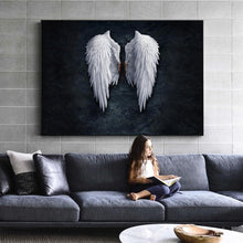 Load image into Gallery viewer, Angel Wings Wall Art Canvas Prints - Decor Home
