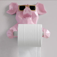 Load image into Gallery viewer, Wall Mount Animal Toilet Roll Holder - Decor Home