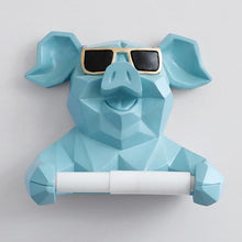 Load image into Gallery viewer, Wall Mount Animal Toilet Roll Holder - Decor Home