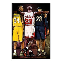Load image into Gallery viewer, Basketball Stars On Canvas Print (70x100cm) - Decor Home