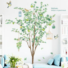 Load image into Gallery viewer, Birdcages On Tree Mural Wall Stickers - Decor Home
