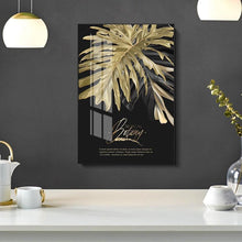 Load image into Gallery viewer, Botanic Wall Art Prints Black and Gold (60x90cm) - Decor Home