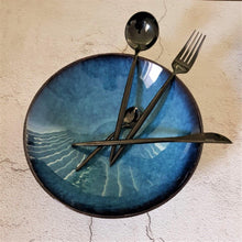 Load image into Gallery viewer, 16 Pieces Black Cutlery Set - Decor Home