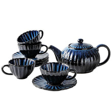 Load image into Gallery viewer, Handmade Blue Teapot Set - Decor Home