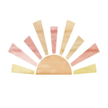 Load image into Gallery viewer, Large Fabric Bohemian Half Sun Wall Decals - Decor Home