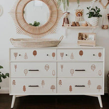 Load image into Gallery viewer, Woodland Trees Boho Wall Stickers - Decor Home