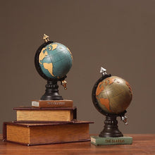 Load image into Gallery viewer, Classic Retro Globe Clock - Decor Home