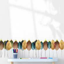 Load image into Gallery viewer, Majestic Colourful Leaves Wall Sticker - Decor Home