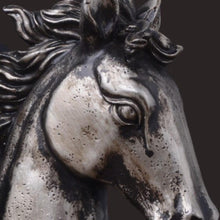 Load image into Gallery viewer, Vintage Silver Horse Bookend - Decor Home