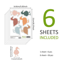 Load image into Gallery viewer, Removable PVC Ducks Wall Stickers - Decor Home