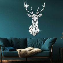 Load image into Gallery viewer, 3D Deer Head Mirror Wall Stickers - Decor Home
