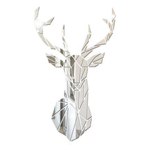 Load image into Gallery viewer, 3D Deer Head Mirror Wall Stickers - Decor Home