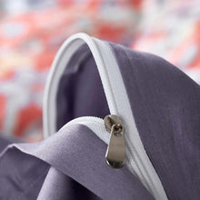 Load image into Gallery viewer, Designer Cotton Bed Sheet Set with Quilt Cover and Pillowcases - Decor Home