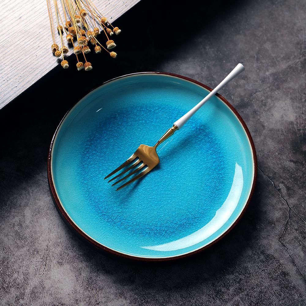 Aqua Blue Dinner Plates Unique Blue Dinner Sets Online For