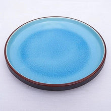 Load image into Gallery viewer, Dinner Plates 22 cm (4 Piece Plate Set-Aqua d’Amour) - For Home Decor
