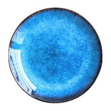 Load image into Gallery viewer, 26cm Cosmic Dawn Blue Dinner Plates Set of 4 - Decor Home
