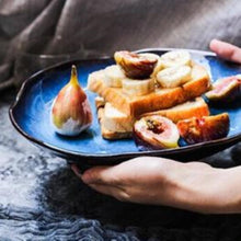 Load image into Gallery viewer, 27cm Cosmos UFO Blue Dinner Plate Set of 4 - Decor Home