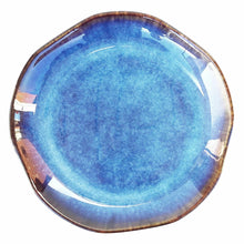 Load image into Gallery viewer, 27cm Cosmos UFO Blue Dinner Plate Set of 4 - Decor Home