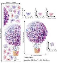 Load image into Gallery viewer, Flying Elephant Nursery Wall Stickers - Decor Home