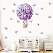 Load image into Gallery viewer, Flying Elephant Nursery Wall Stickers - Decor Home