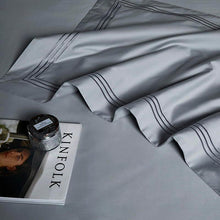 Load image into Gallery viewer, Premium Cotton Embroidered Quilt Cover Set - 4 Pieces Set - Decor Home