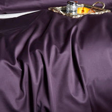 Load image into Gallery viewer, Lavish Egyptian Cotton Sheet Set - Embroidered Deep Purple - Decor Home