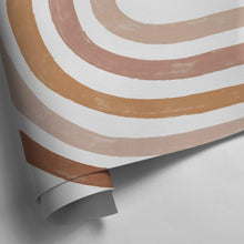 Load image into Gallery viewer, Boho Style Extra Large Fabric Watercolor Rainbow Wall Stickers - Decor Home