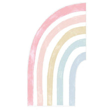 Load image into Gallery viewer, Extra Large Half Pink Rainbow Fabric Wall Stickers - Decor Home
