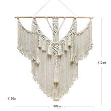 Load image into Gallery viewer, Extra Large Size Handmade Bohemian Macrame Tassel Wall Hanging - Decor Home
